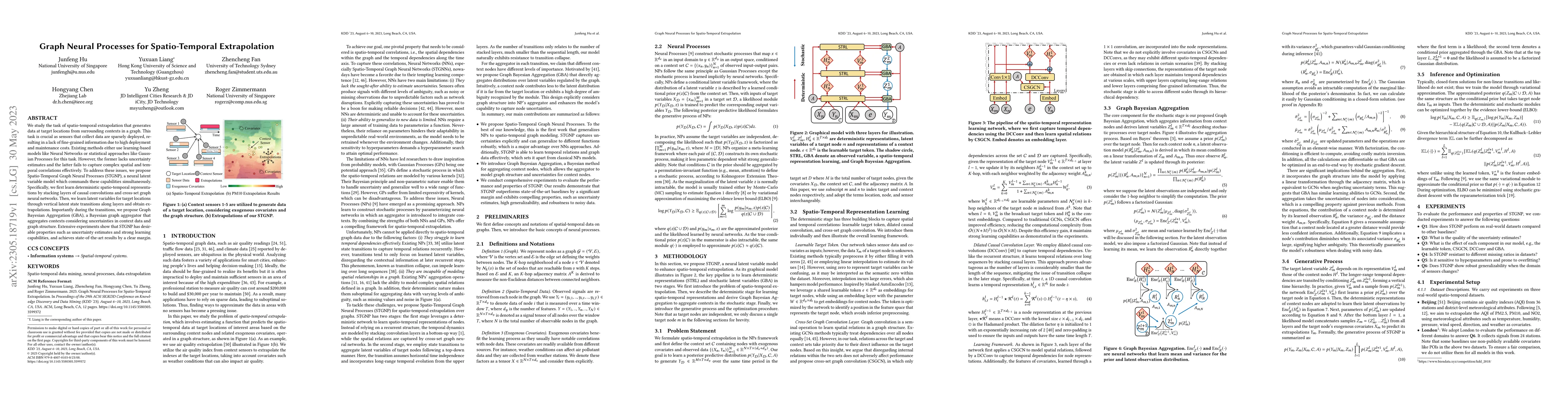 Thumbnail for Graph Neural Processes for Spatio-Temporal Extrapolation