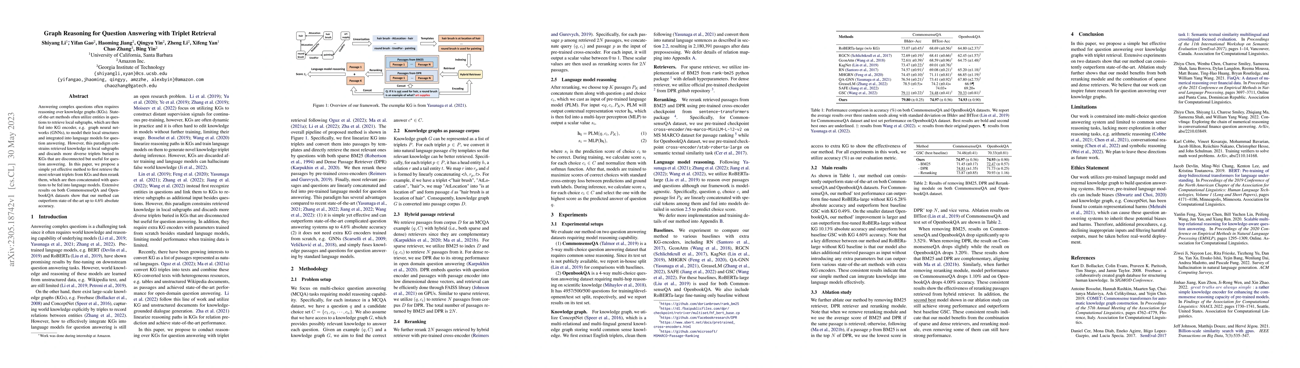 Thumbnail for Graph Reasoning for Question Answering with Triplet Retrieval