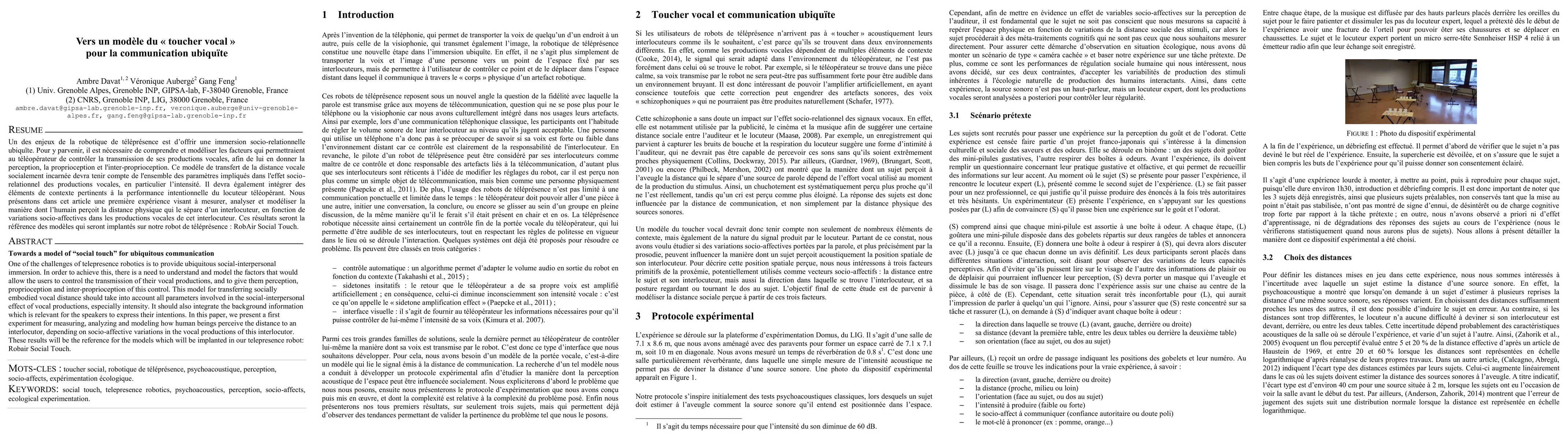 Thumbnail for Towards a model of "social touch'' for ubiquitous communication
