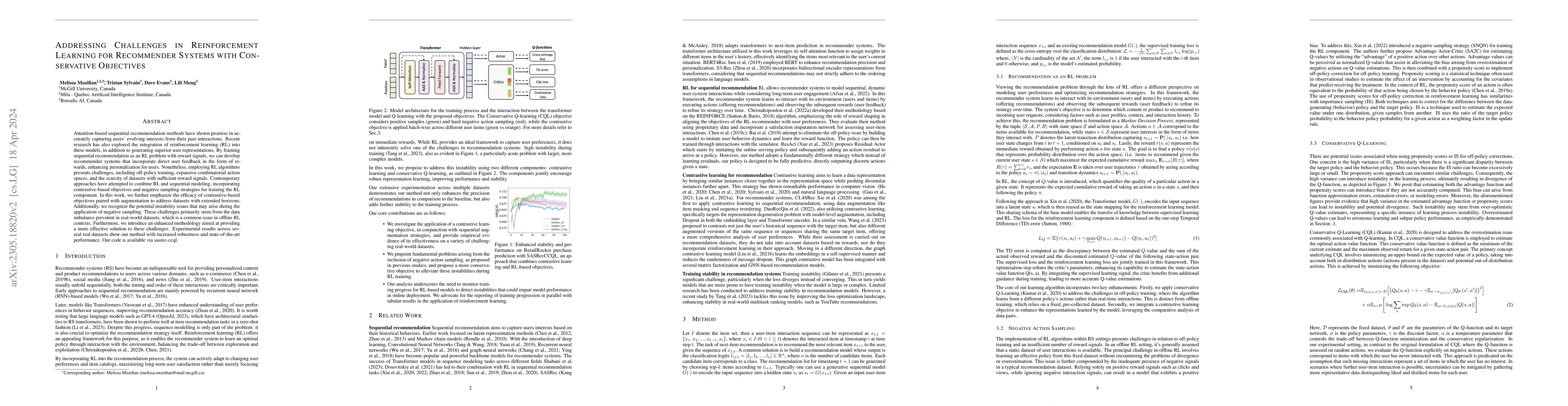Thumbnail for Robust Reinforcement Learning Objectives for Sequential Recommender
  Systems
