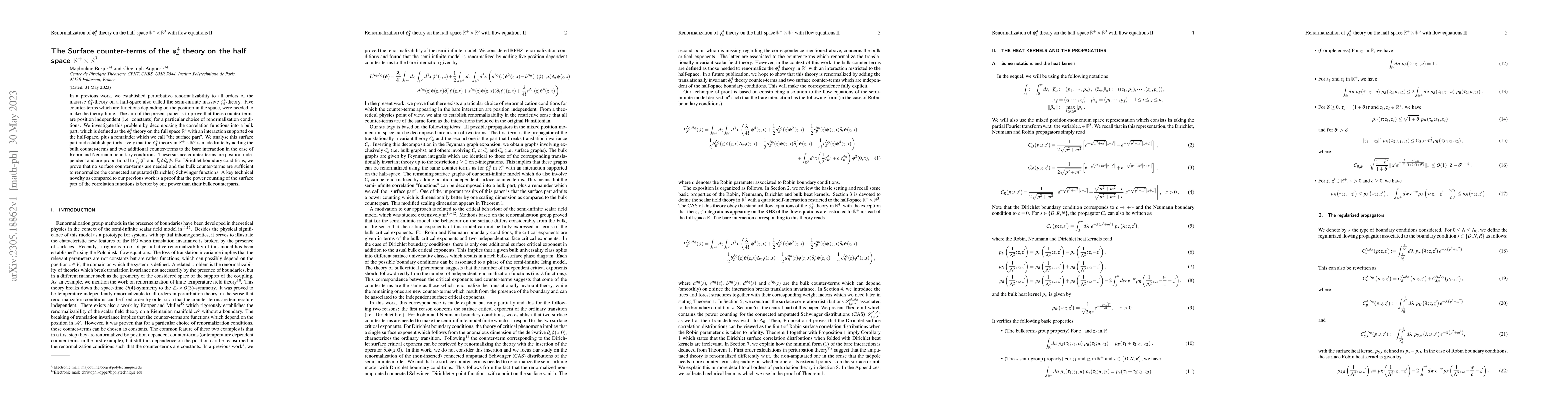 Thumbnail for The Surface counter-terms of the $\phi_4^4$ theory on the half space
  $\mathbb{R}^+ \times\mathbb{R}^3$