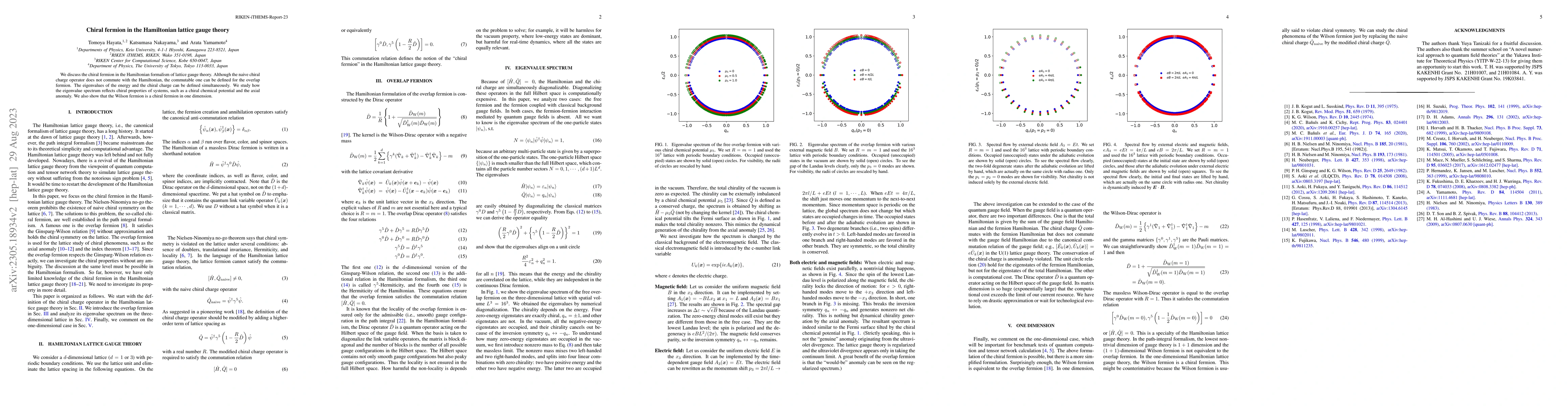 Thumbnail for Chiral fermion in the Hamiltonian lattice gauge theory