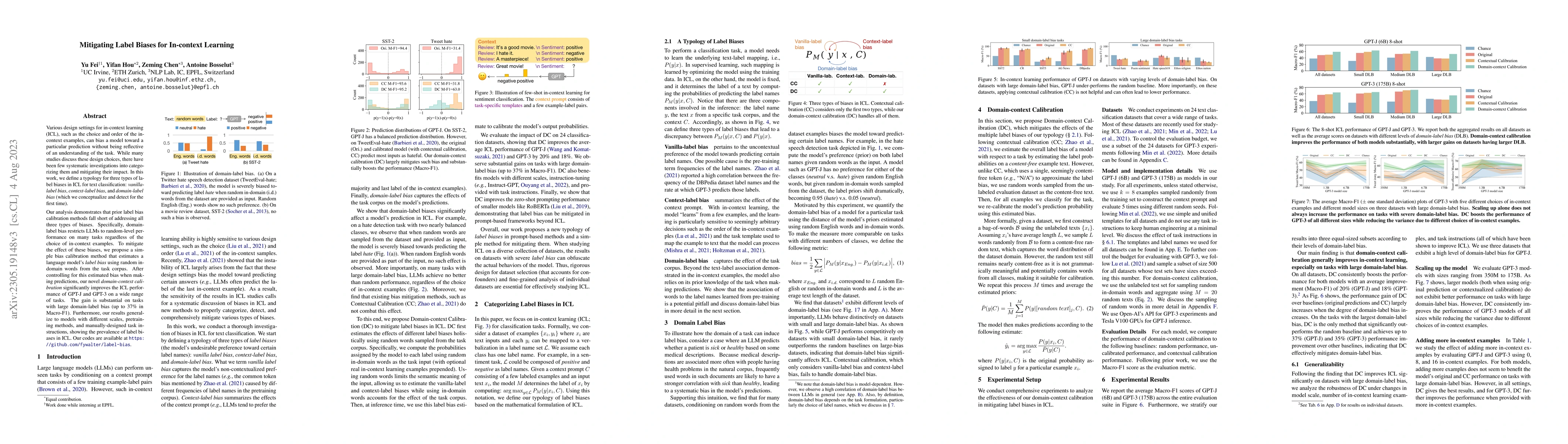 Thumbnail for Mitigating Label Biases for In-context Learning