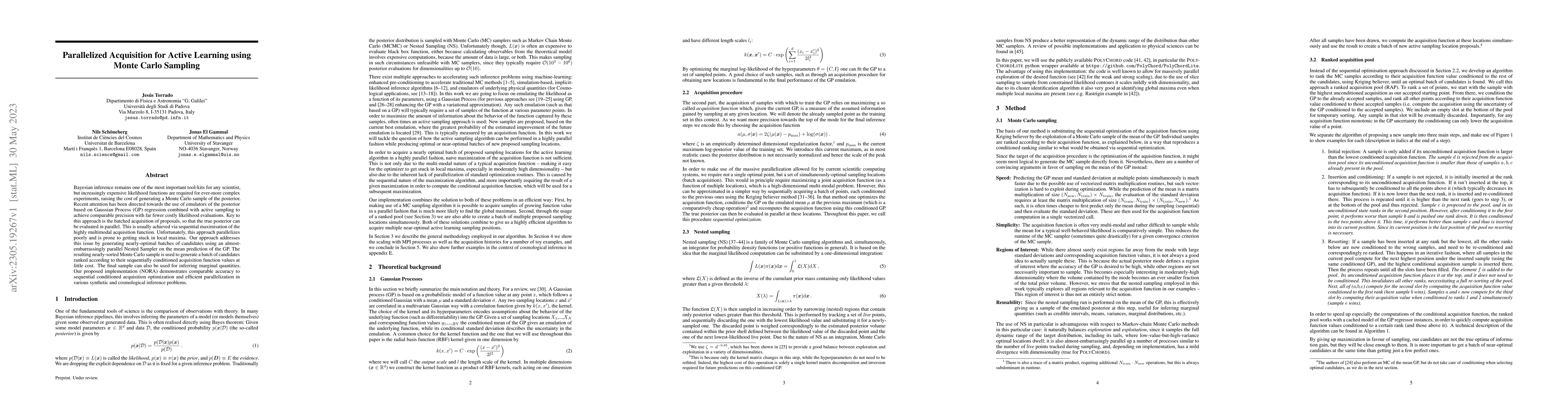 Thumbnail for Parallelized Acquisition for Active Learning using Monte Carlo Sampling