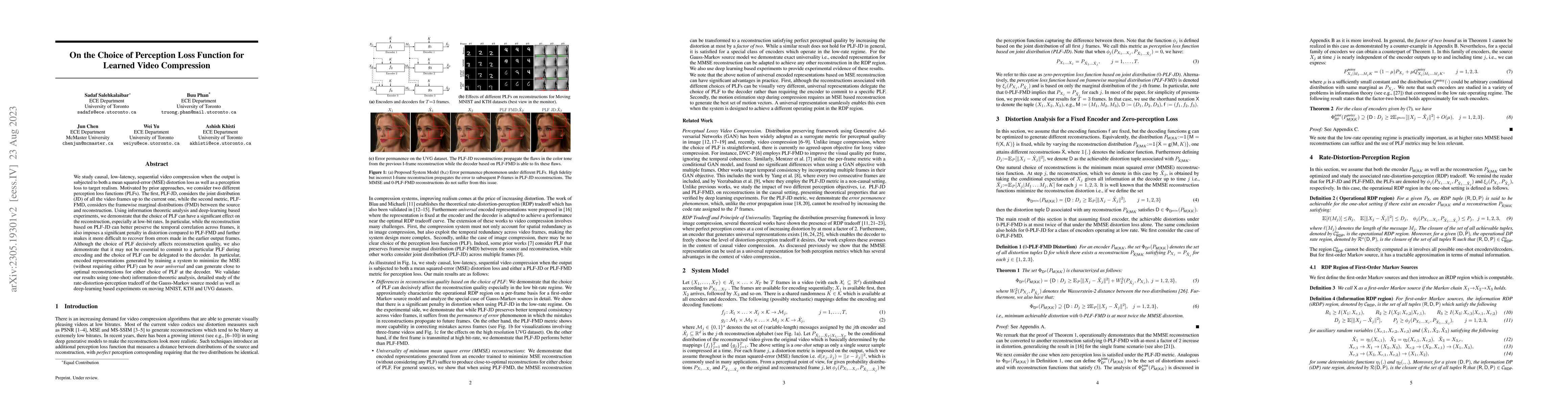 Thumbnail for On the Choice of Perception Loss Function for Learned Video Compression