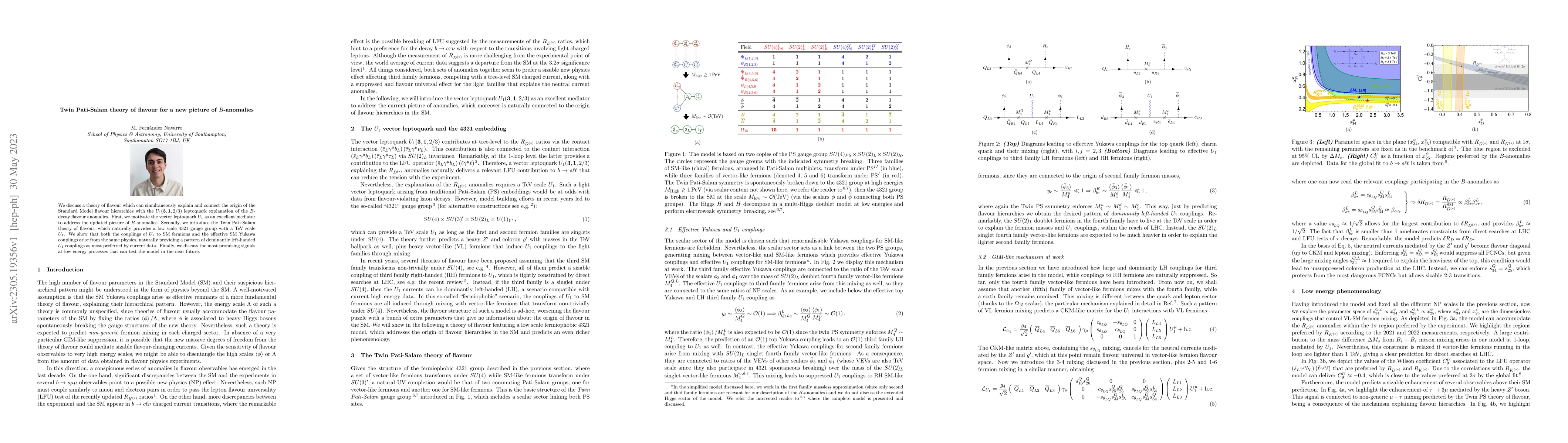 Thumbnail for Twin Pati-Salam theory of flavour for a new picture of $B$-anomalies