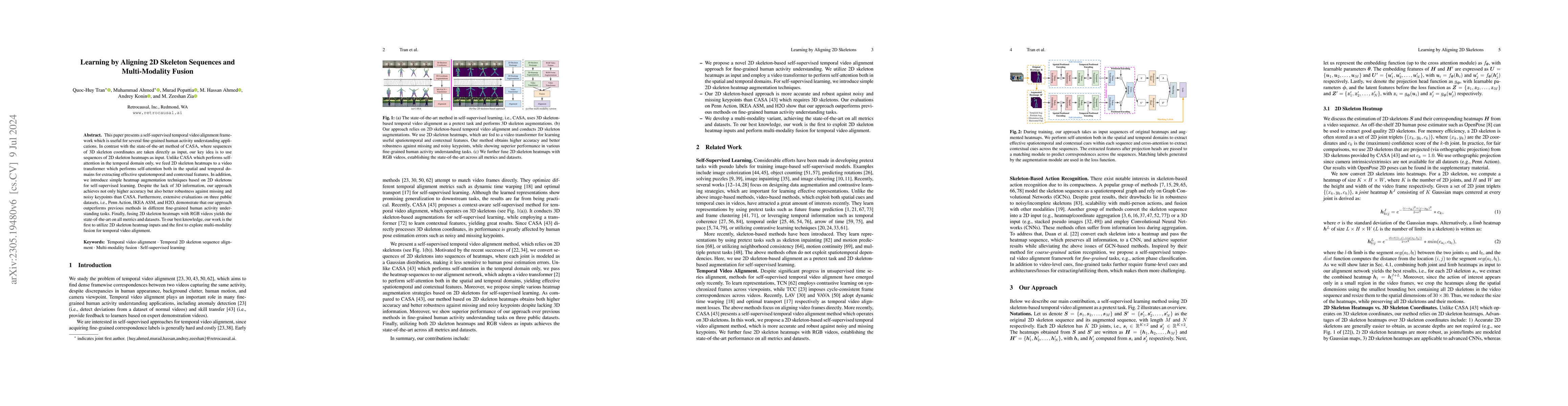 Thumbnail for Learning by Aligning 2D Skeleton Sequences and Multi-Modality Fusion
