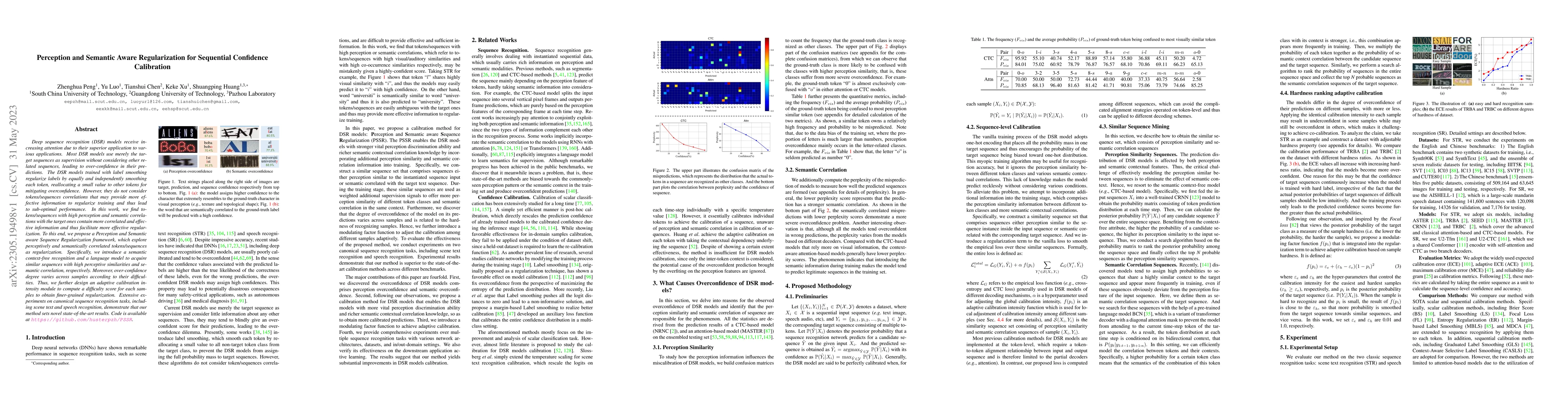 Thumbnail for Perception and Semantic Aware Regularization for Sequential Confidence
  Calibration
