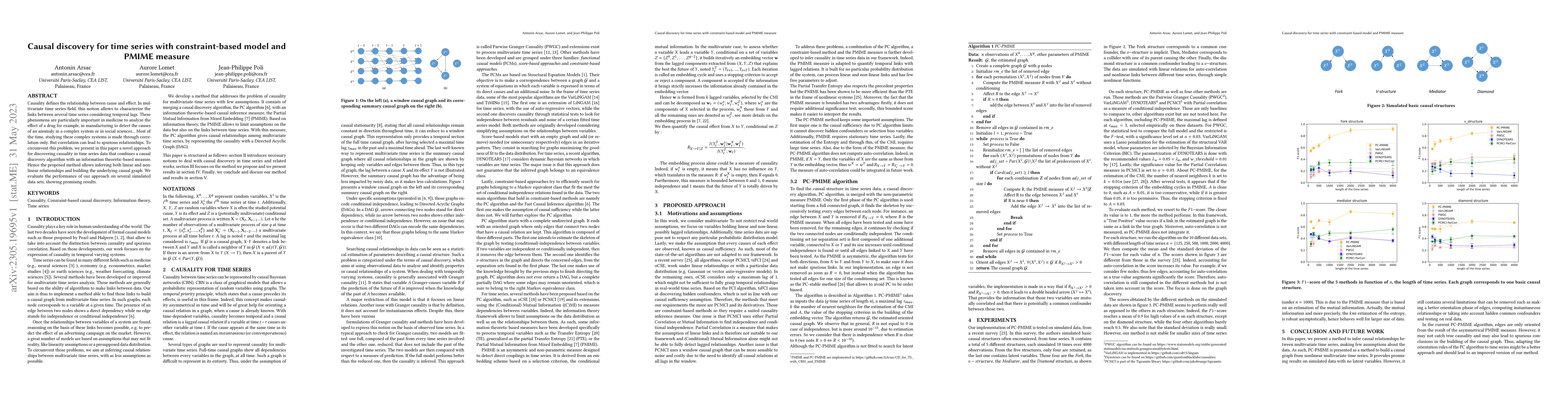 Thumbnail for Causal discovery for time series with constraint-based model and PMIME
  measure