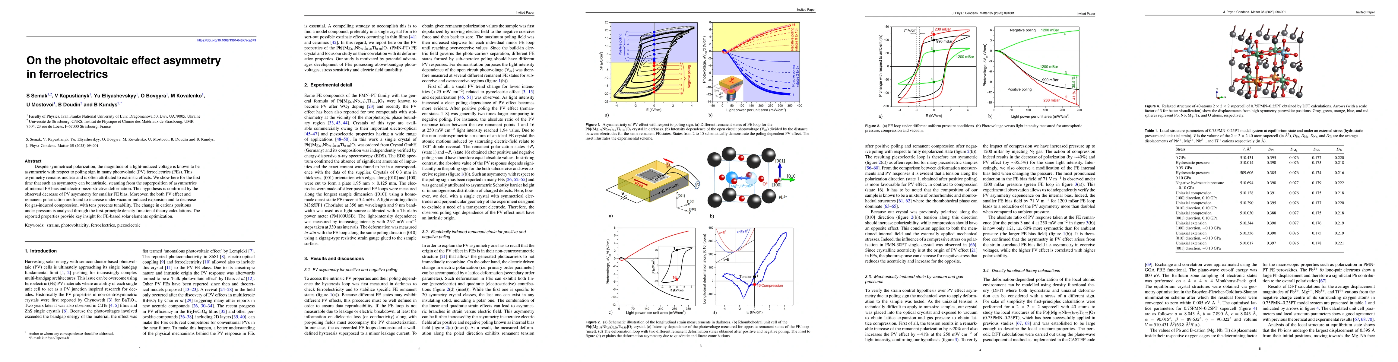 Thumbnail for On the photovoltaic effect asymmetry in ferroelectrics