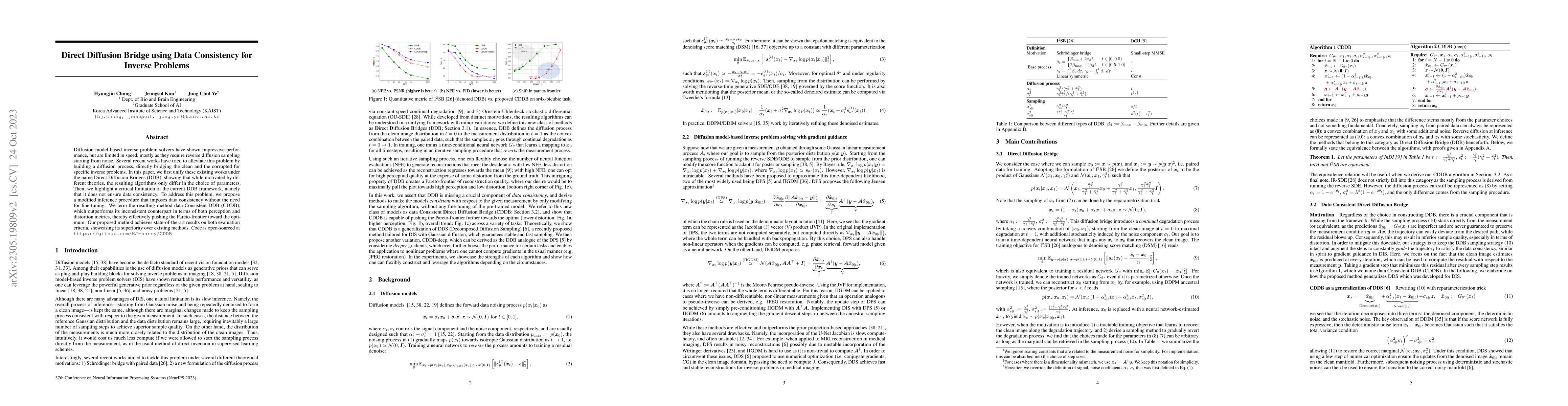 Thumbnail for Direct Diffusion Bridge using Data Consistency for Inverse Problems