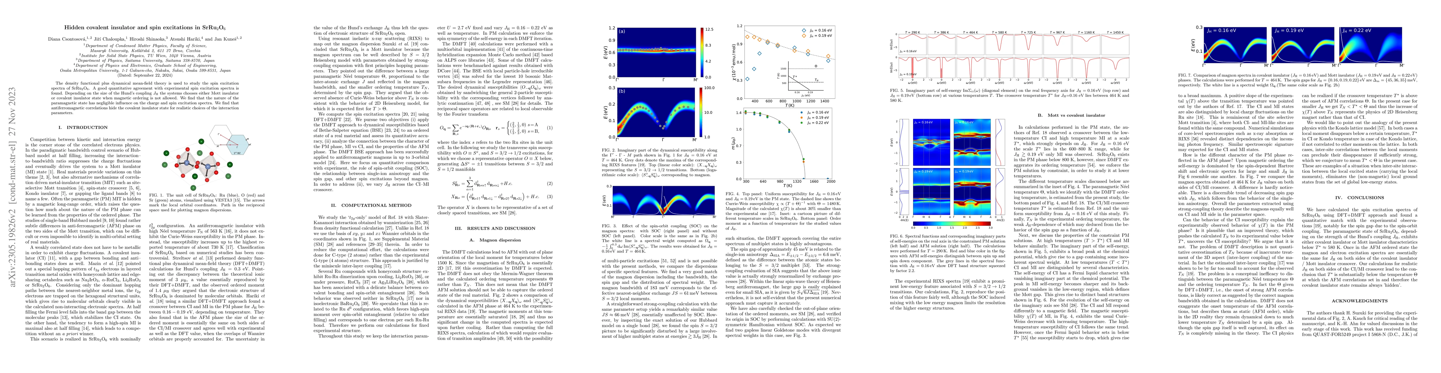 Thumbnail for Hidden covalent insulator and spin excitations in SrRu$_2$O$_6$