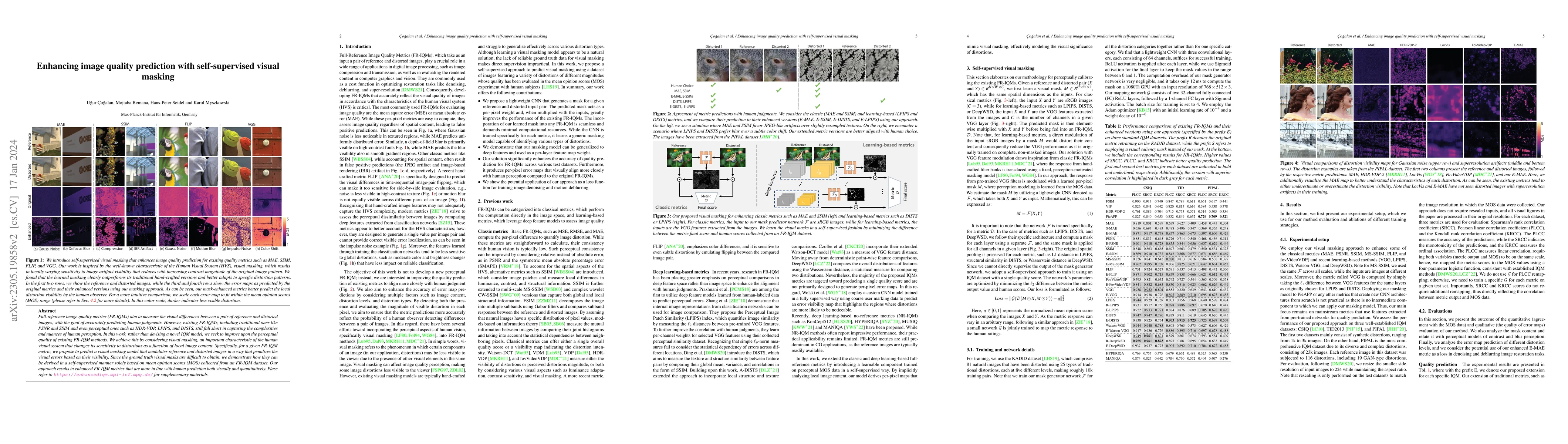 Thumbnail for Enhancing image quality prediction with self-supervised visual masking