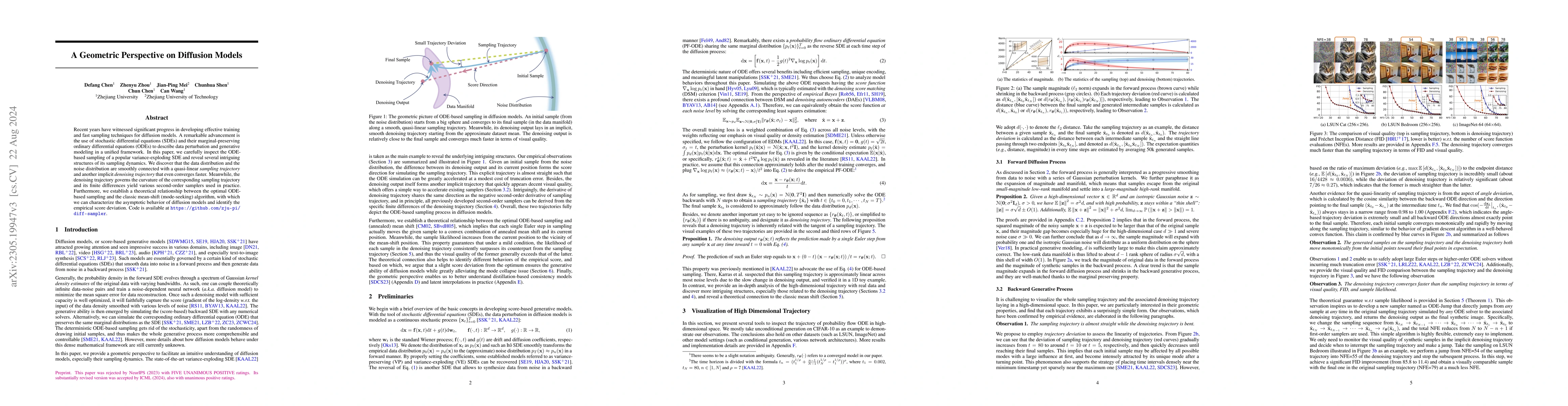 Thumbnail for A Geometric Perspective on Diffusion Models