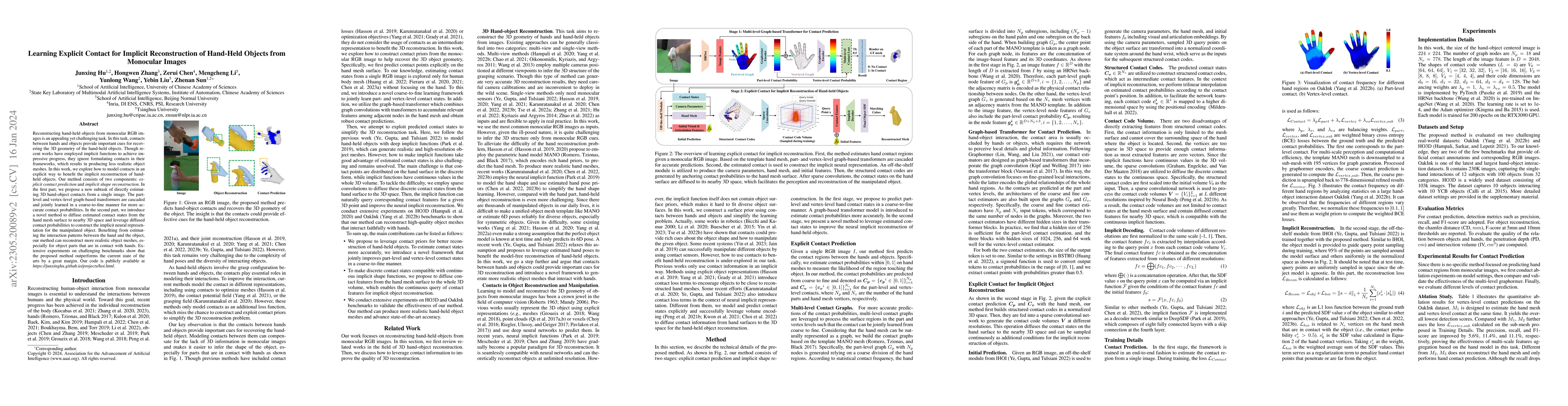 Thumbnail for Learning Explicit Contact for Implicit Reconstruction of Hand-held
  Objects from Monocular Images