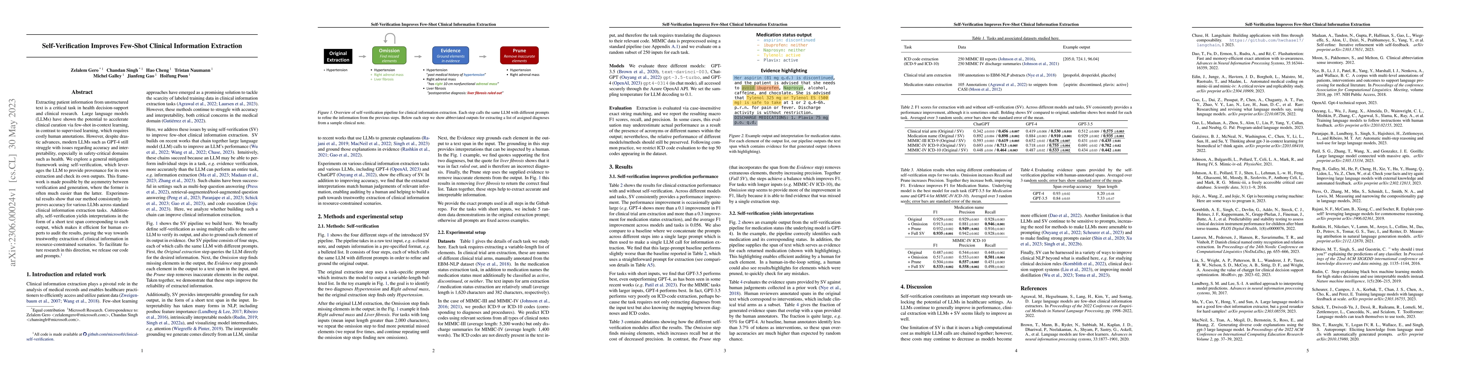 Thumbnail for Self-Verification Improves Few-Shot Clinical Information Extraction