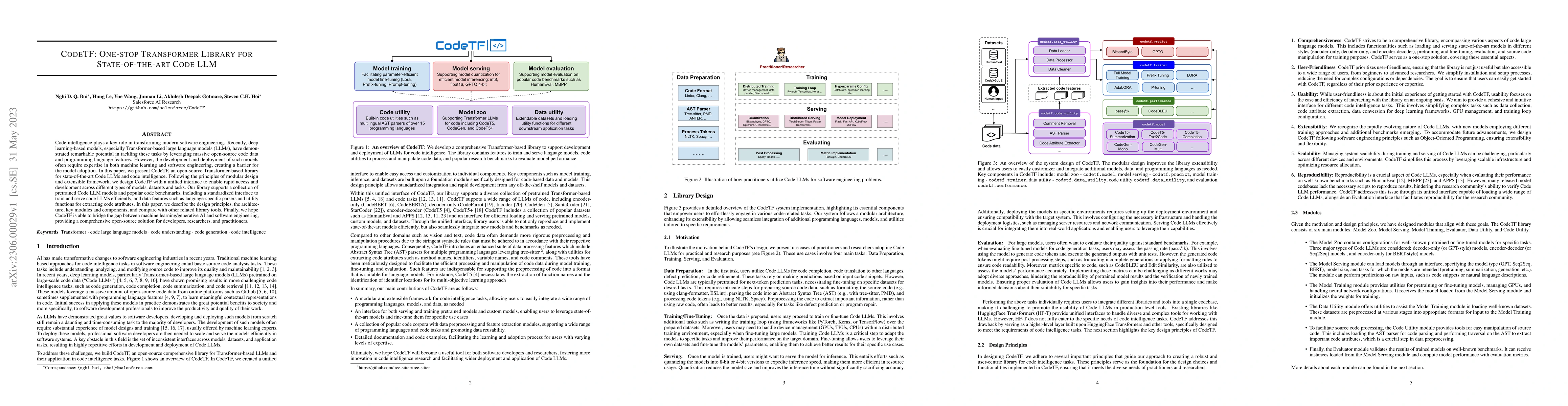 Thumbnail for CodeTF: One-stop Transformer Library for State-of-the-art Code LLM