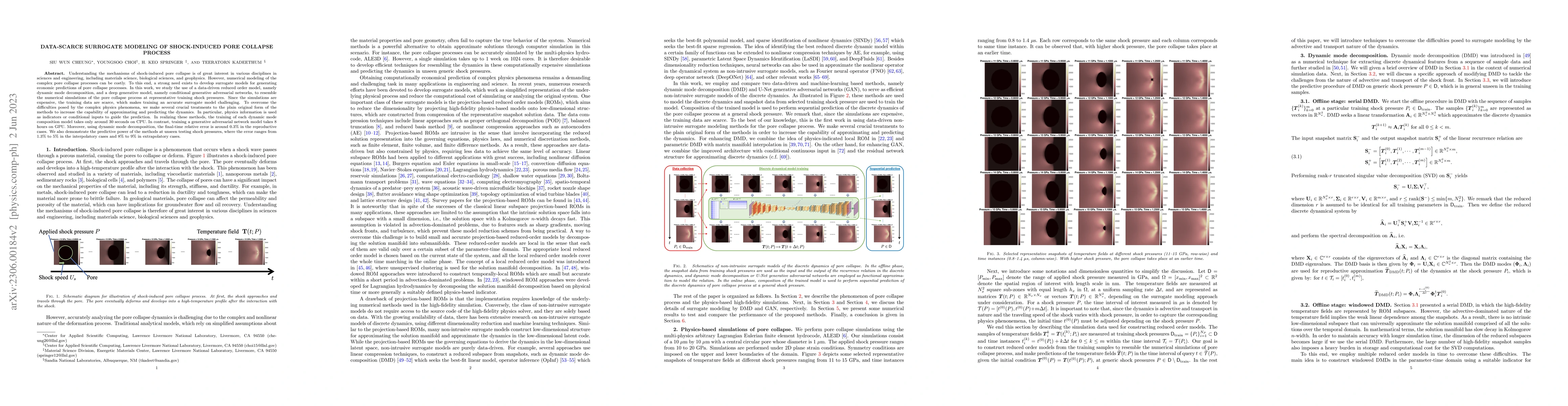 Thumbnail for Data-scarce surrogate modeling of shock-induced pore collapse process