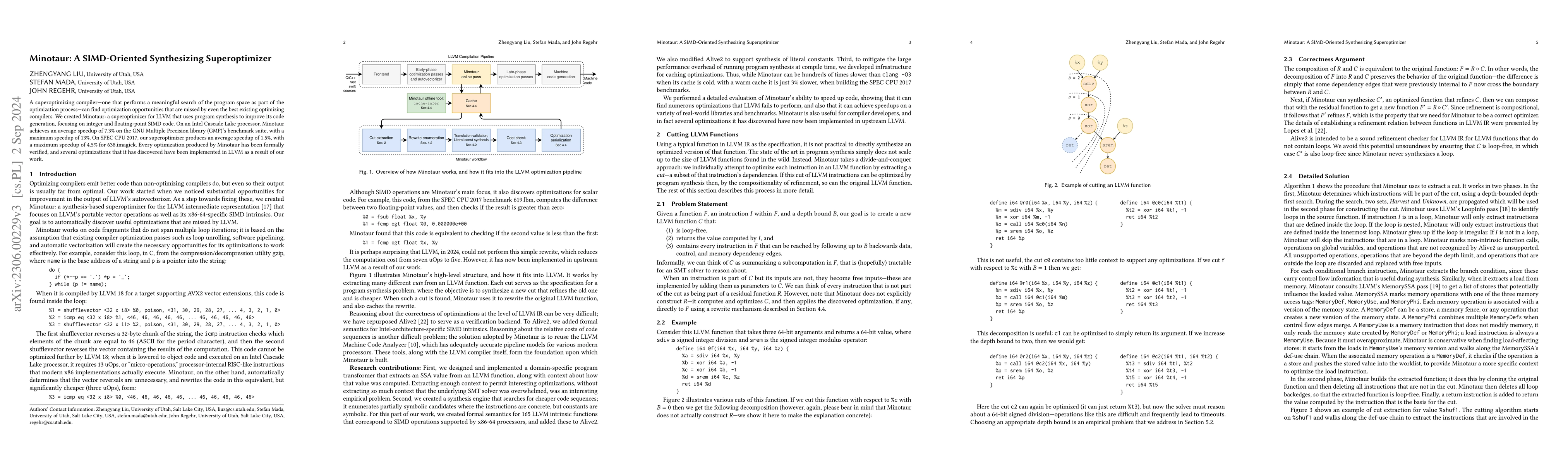 Thumbnail for Minotaur: A SIMD-Oriented Synthesizing Superoptimizer