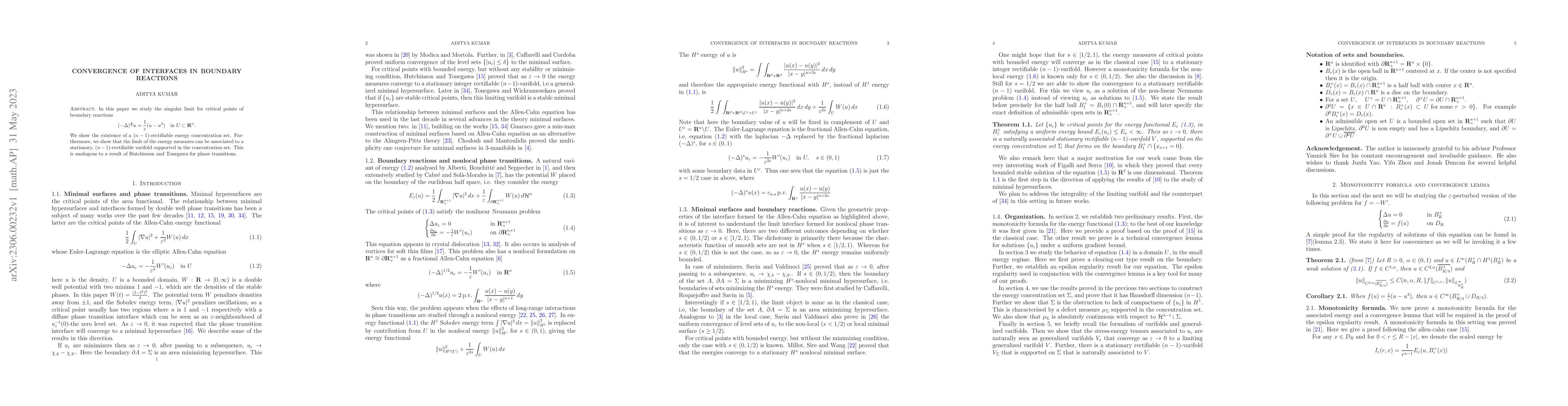 Thumbnail for Convergence of interfaces in boundary reactions