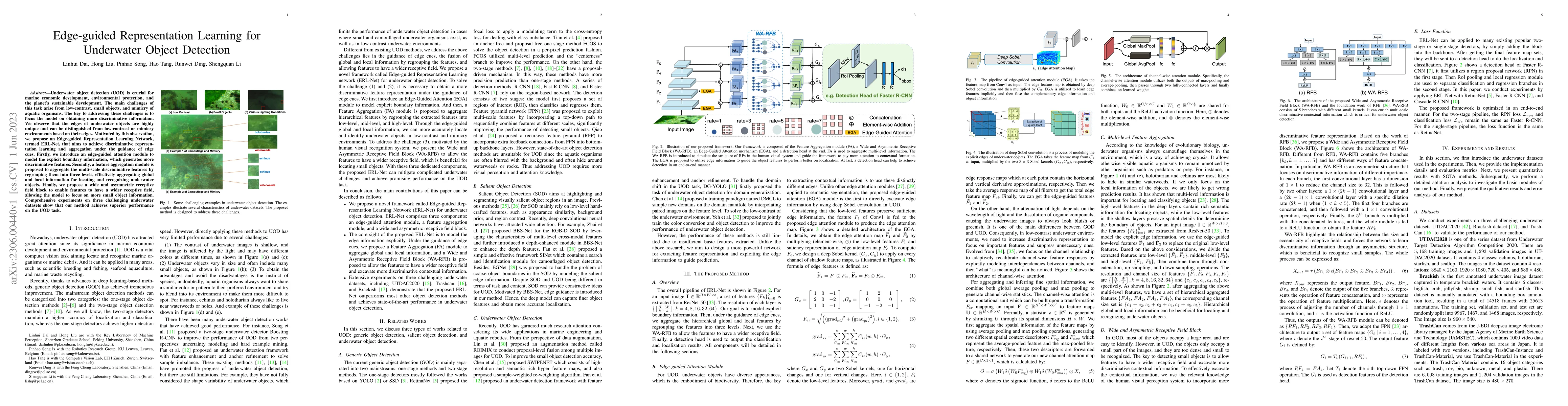Thumbnail for Edge-guided Representation Learning for Underwater Object Detection