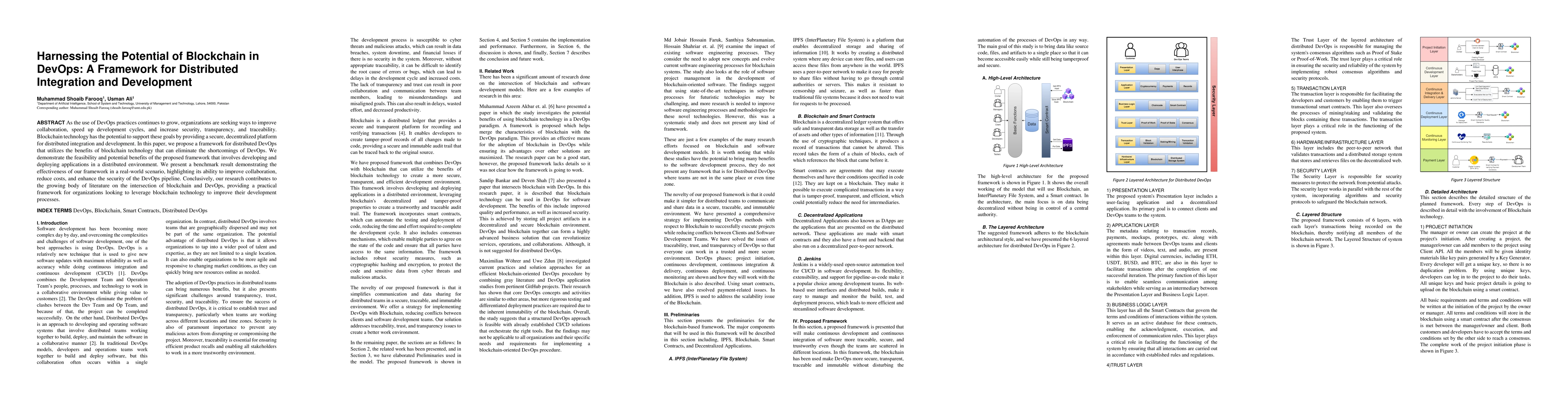 Thumbnail for Harnessing the Potential of Blockchain in DevOps: A Framework for
  Distributed Integration and Development