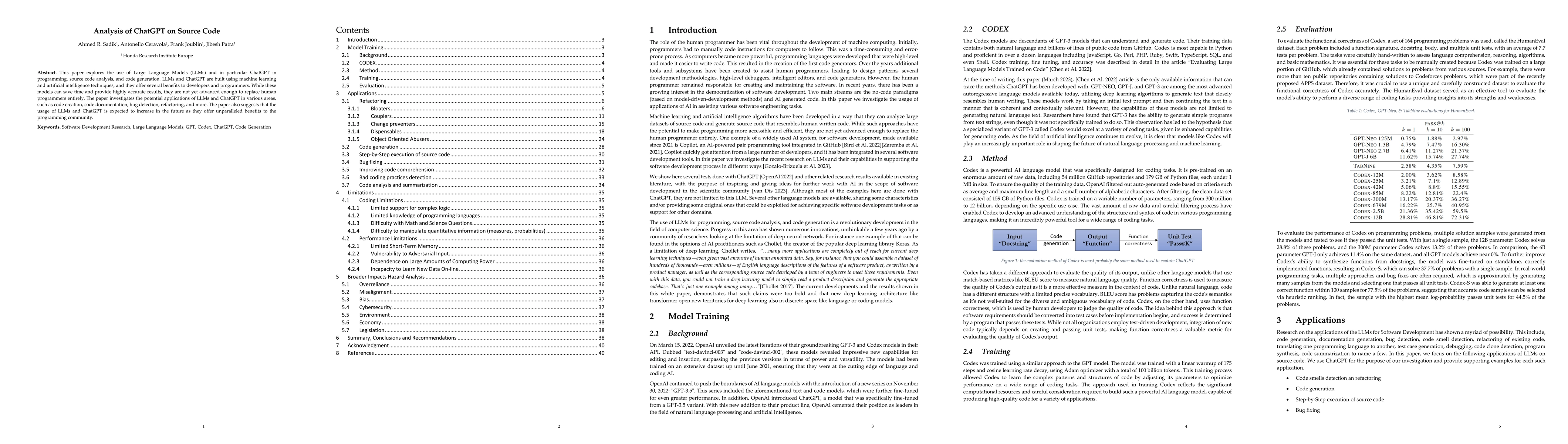 Thumbnail for Analysis of ChatGPT on Source Code