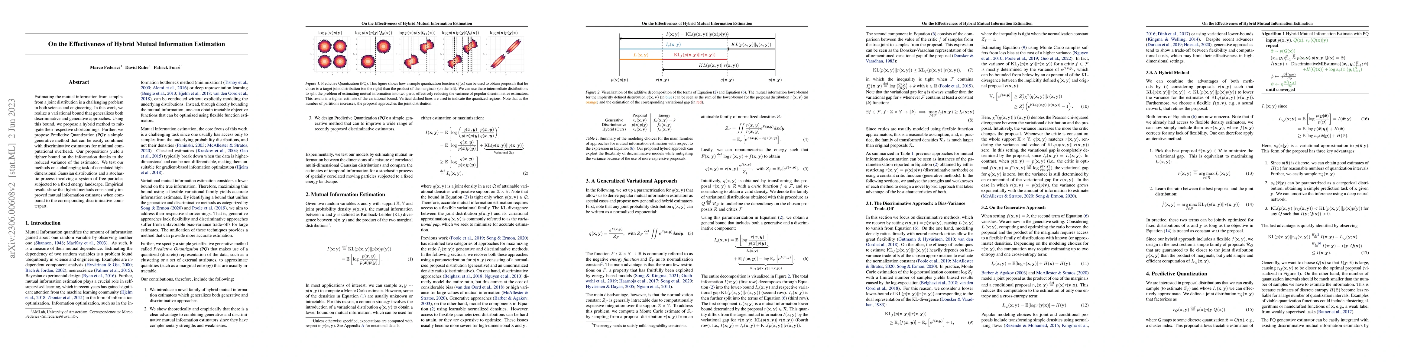 Thumbnail for On the Effectiveness of Hybrid Mutual Information Estimation