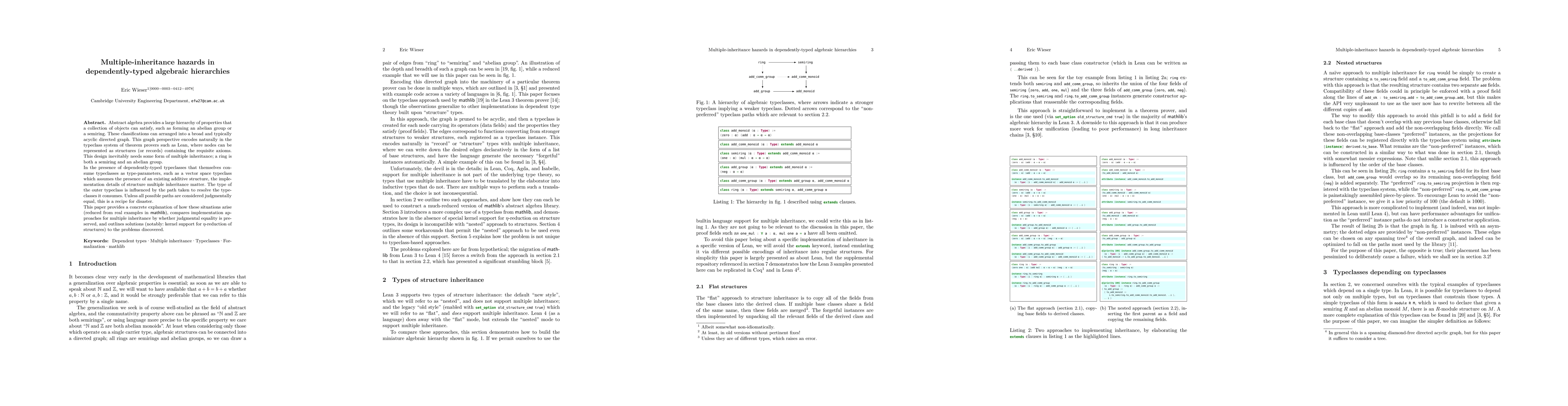 Thumbnail for Multiple-inheritance hazards in dependently-typed algebraic hierarchies