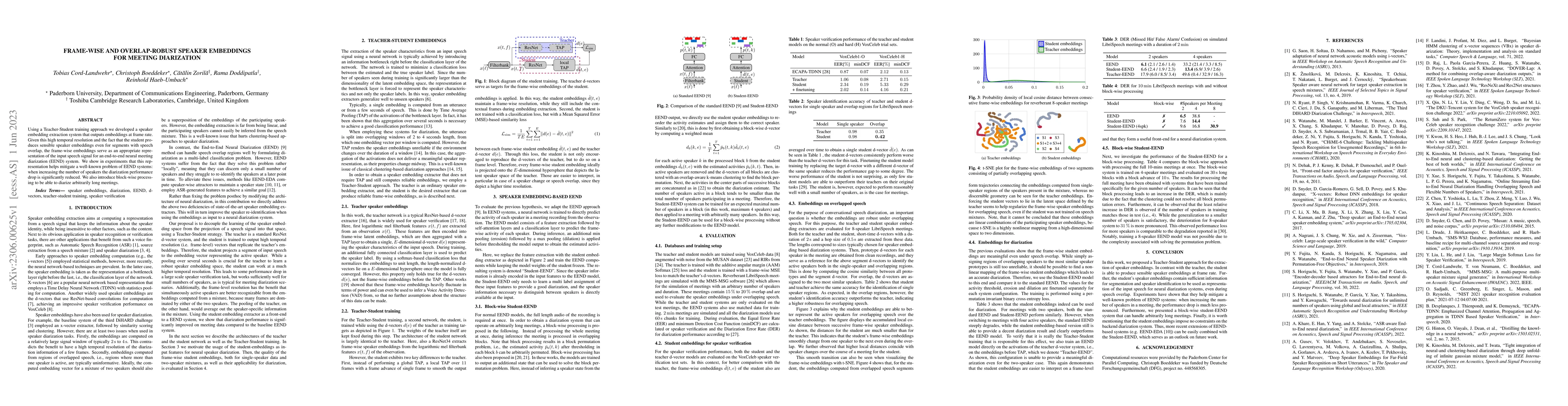 Thumbnail for Frame-wise and overlap-robust speaker embeddings for meeting diarization