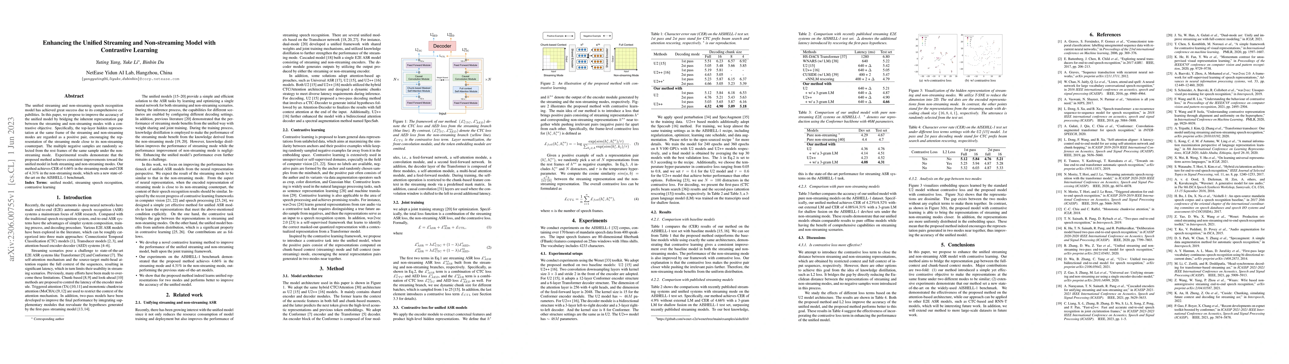 Thumbnail for Enhancing the Unified Streaming and Non-streaming Model with Contrastive
  Learning