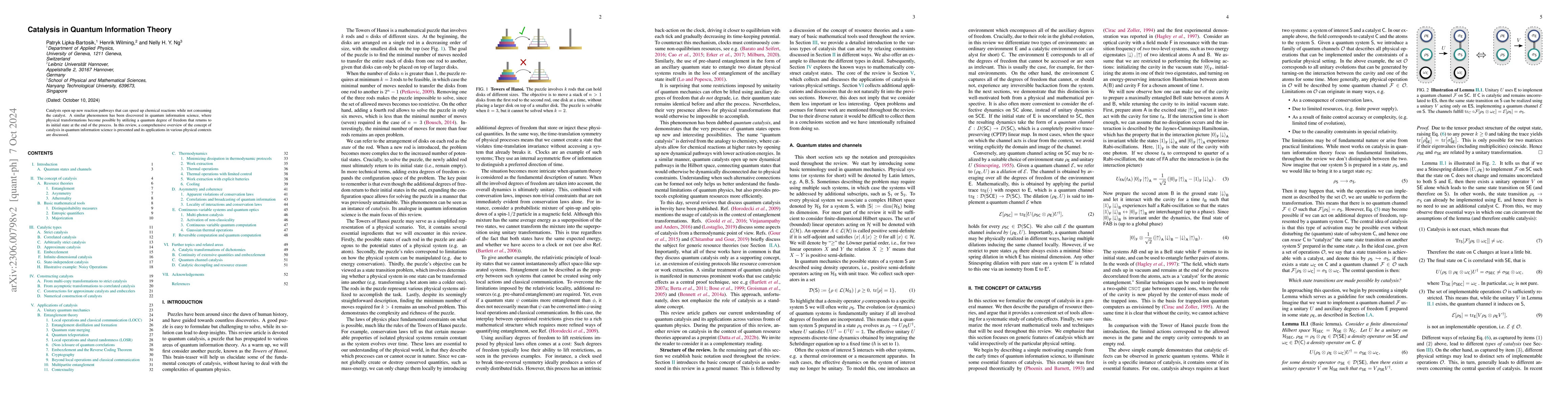 Thumbnail for Catalysis in Quantum Information Theory