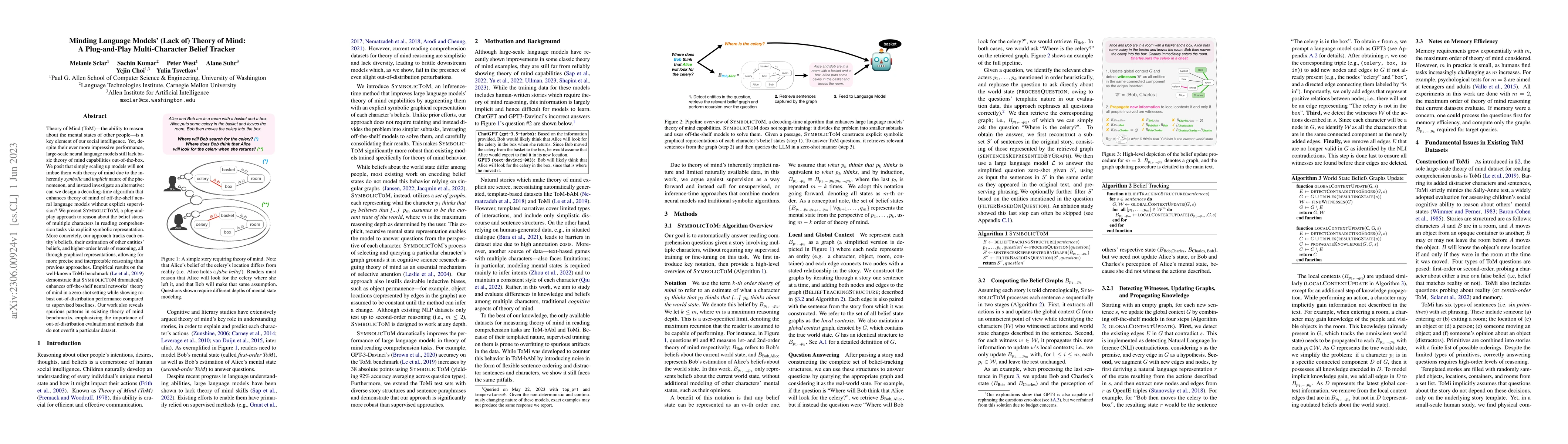 Thumbnail for Minding Language Models' (Lack of) Theory of Mind: A Plug-and-Play
  Multi-Character Belief Tracker