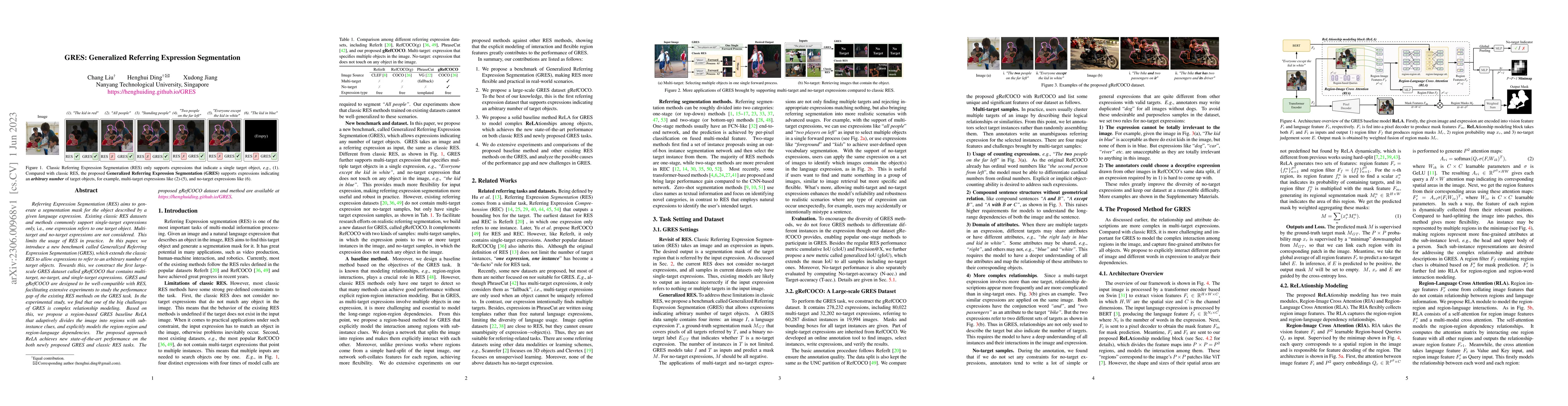 Thumbnail for GRES: Generalized Referring Expression Segmentation
