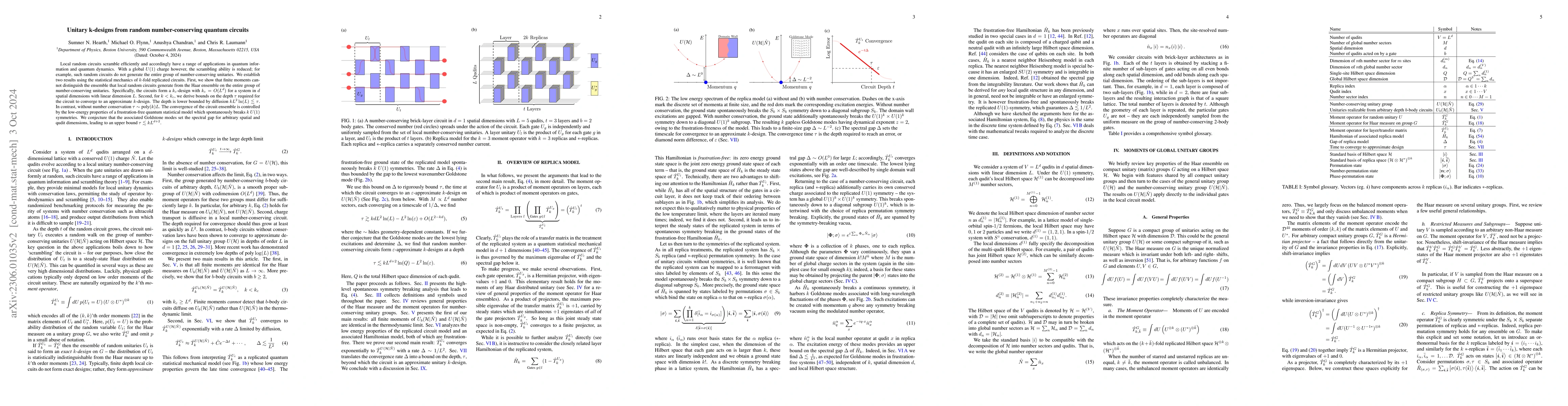 Thumbnail for Unitary k-designs from random number-conserving quantum circuits
