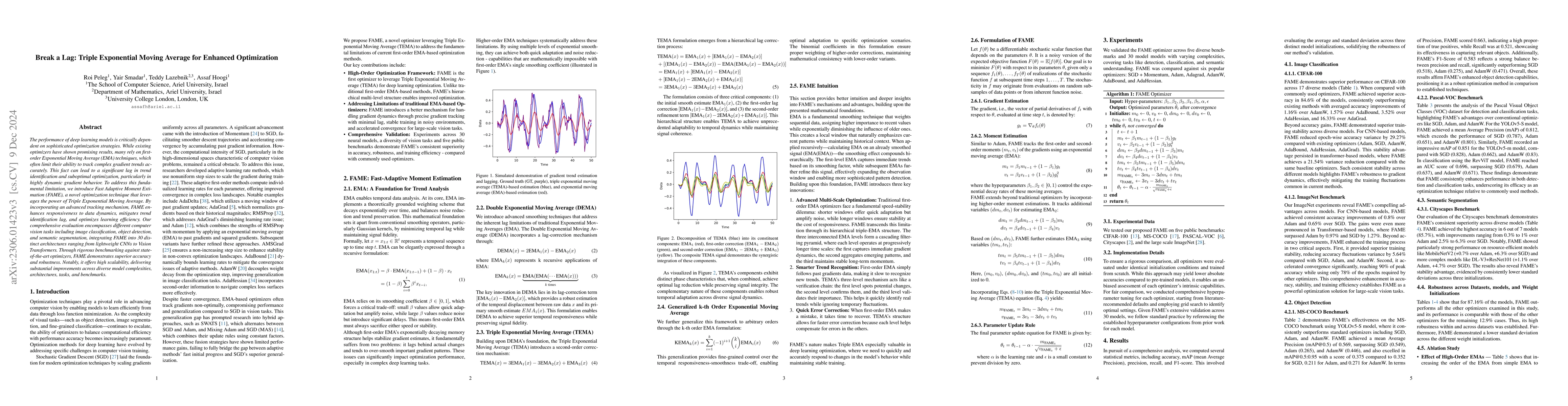 Thumbnail for Improving Gradient-Trend Identification: Fast-Adaptive Moment Estimation
  with Finance-Inspired Triple Exponential Moving Average