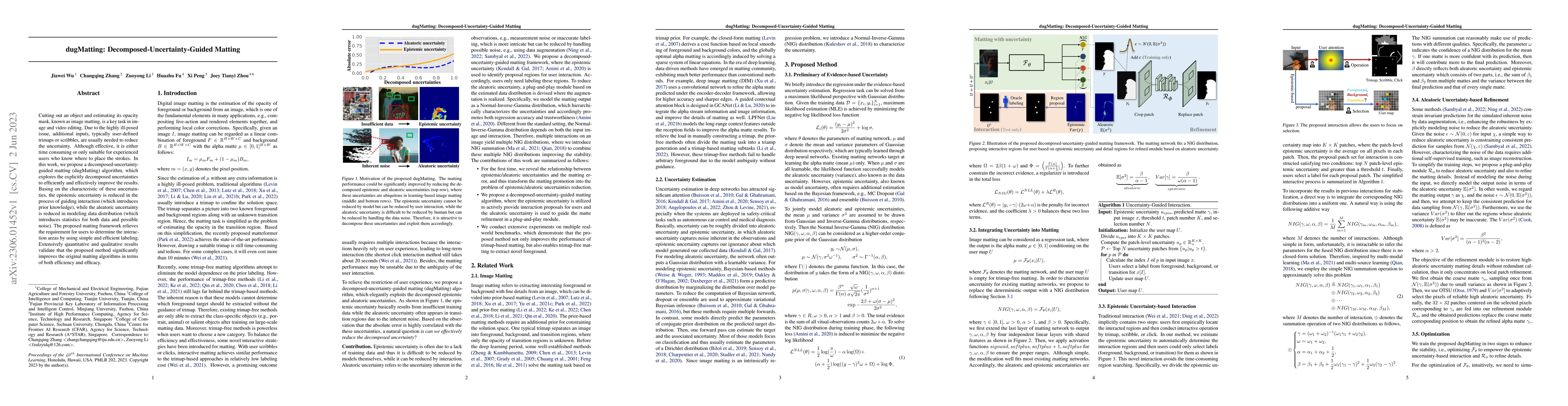 Thumbnail for dugMatting: Decomposed-Uncertainty-Guided Matting