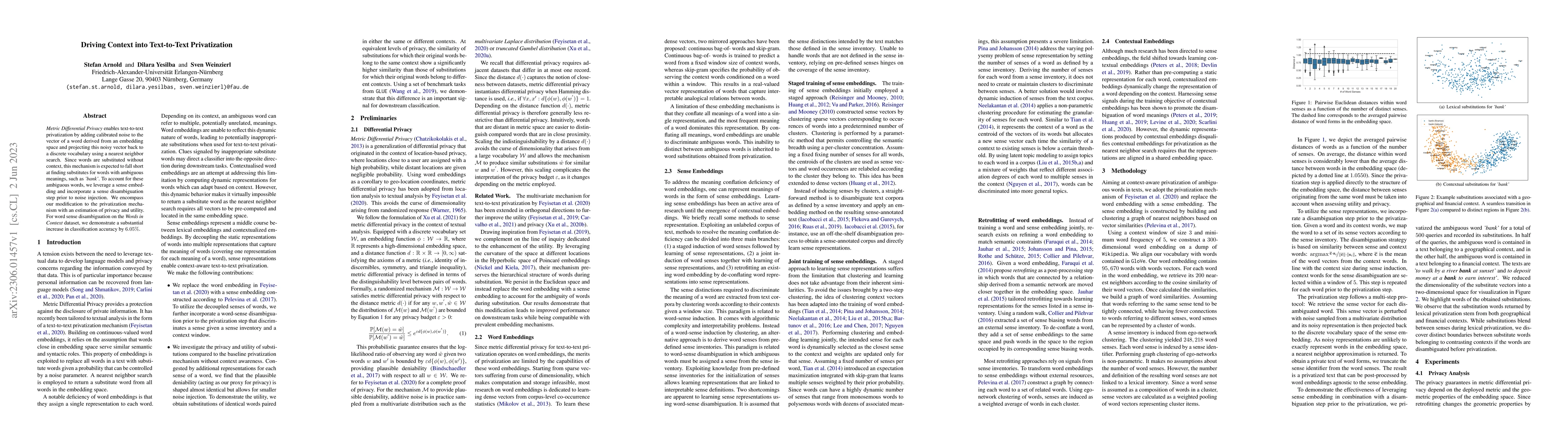 Thumbnail for Driving Context into Text-to-Text Privatization