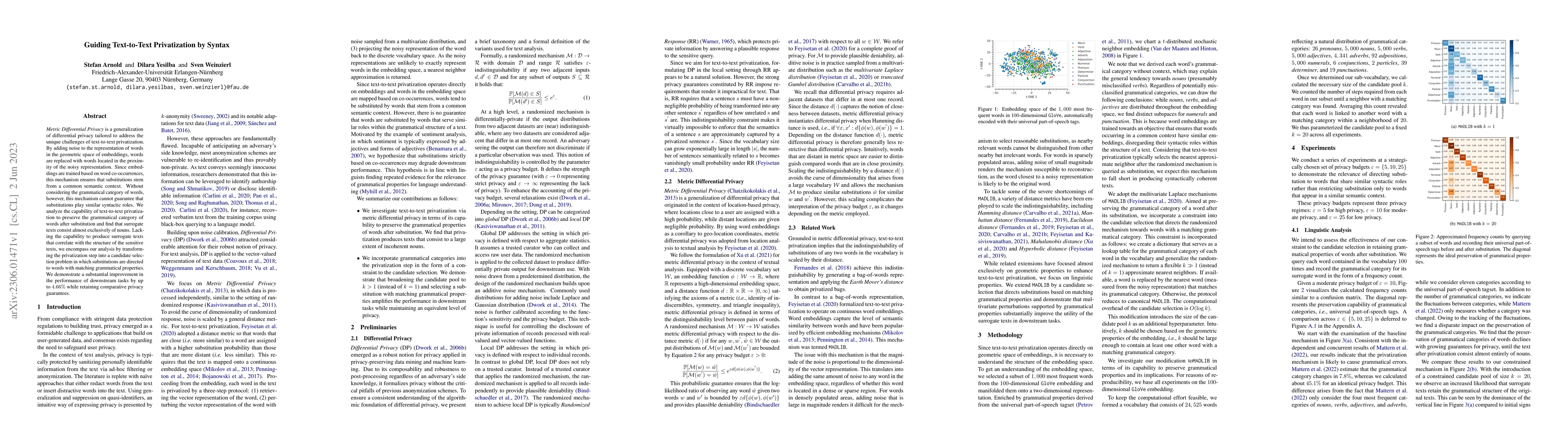 Thumbnail for Guiding Text-to-Text Privatization by Syntax