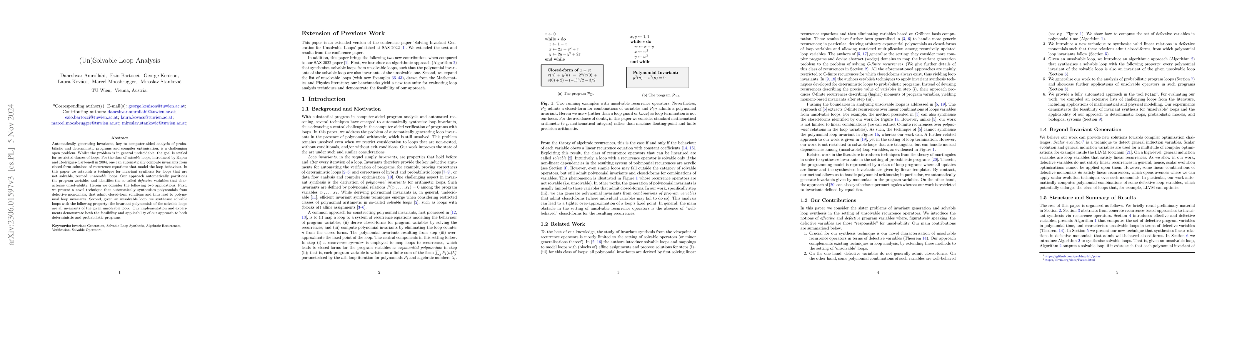 Thumbnail for (Un)Solvable Loop Analysis
