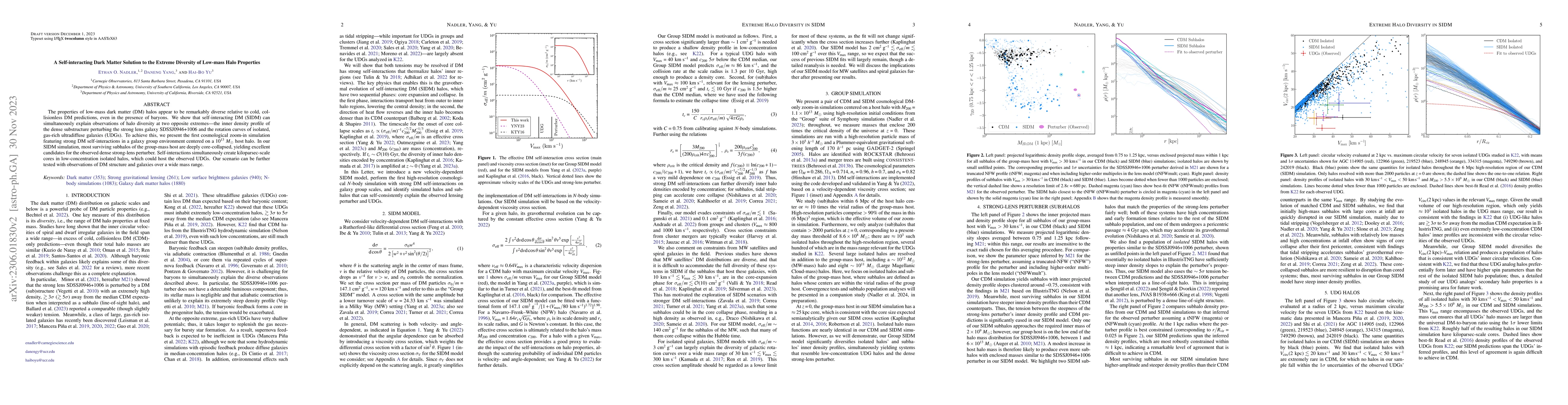 Thumbnail for A Self-interacting Dark Matter Solution to the Extreme Diversity of
  Low-mass Halo Properties