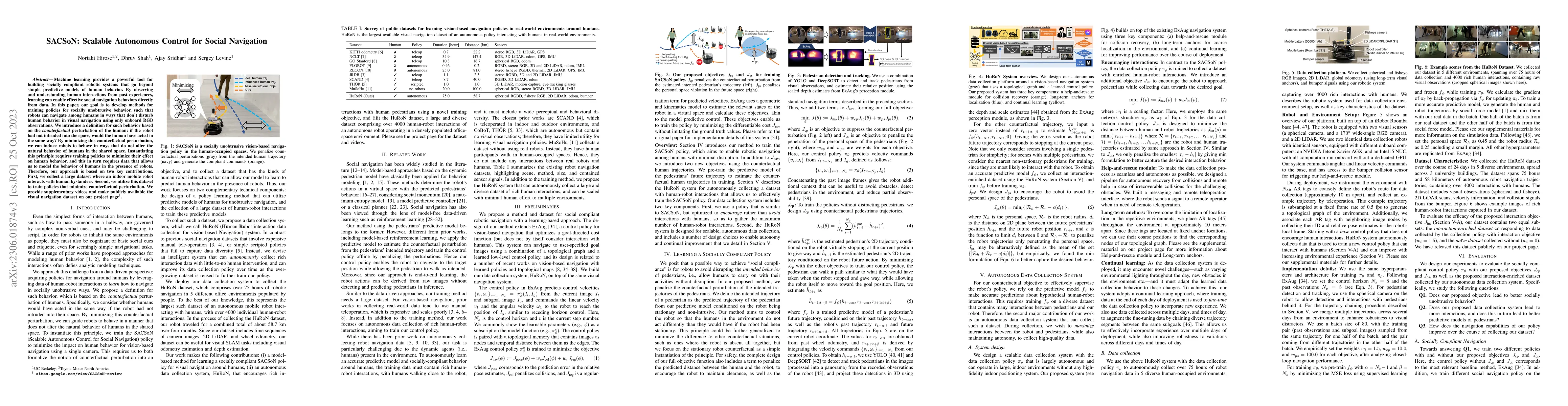Thumbnail for SACSoN: Scalable Autonomous Control for Social Navigation