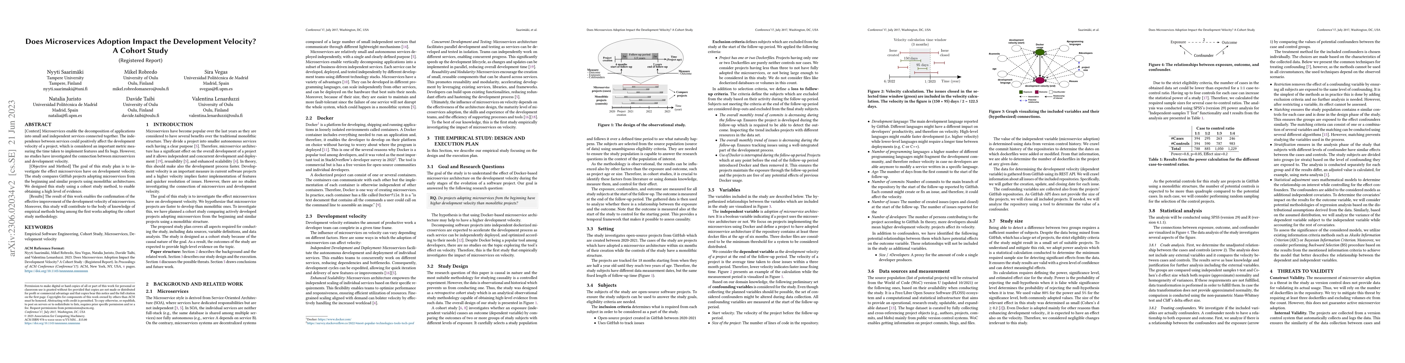 Thumbnail for Does Microservices Adoption Impact the Development Velocity? A Cohort
  Study. A Registered Report