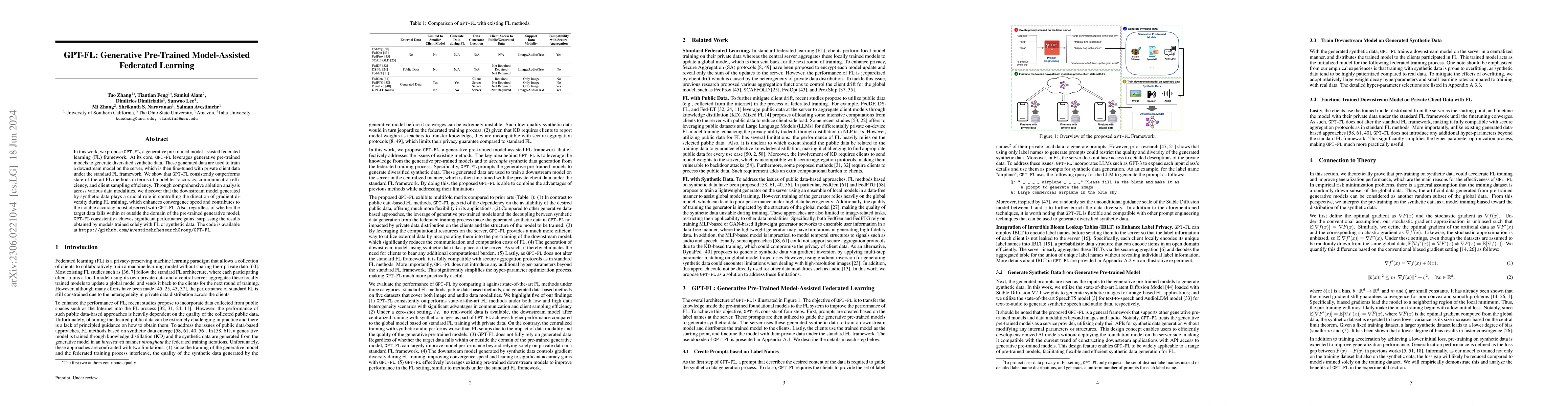 Thumbnail for GPT-FL: Generative Pre-trained Model-Assisted Federated Learning