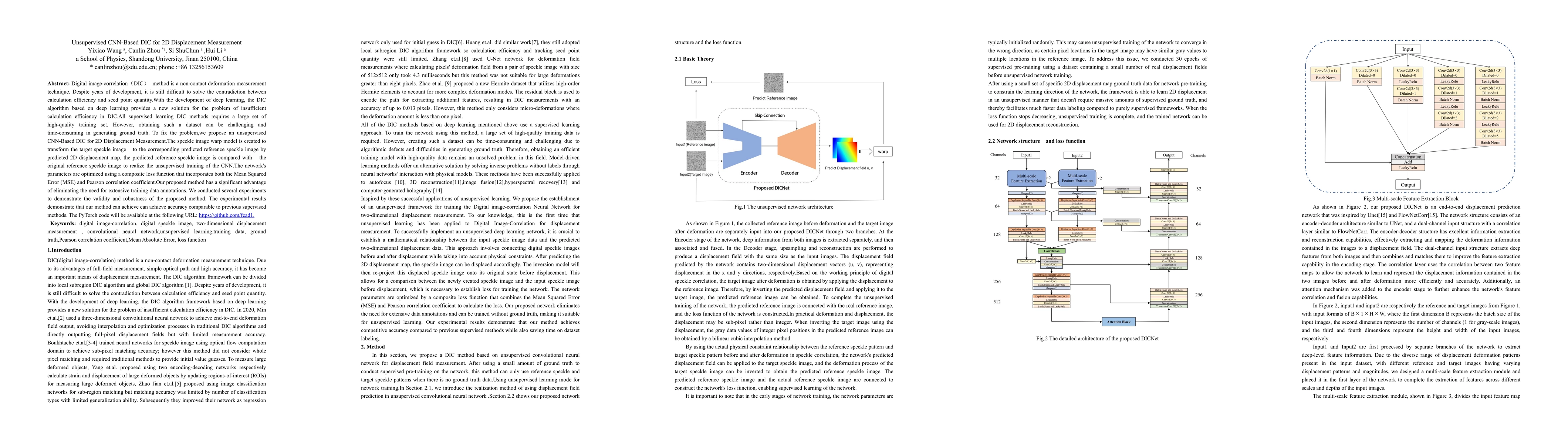 Thumbnail for Unsupervised CNN-Based DIC for 2D Displacement Measurement