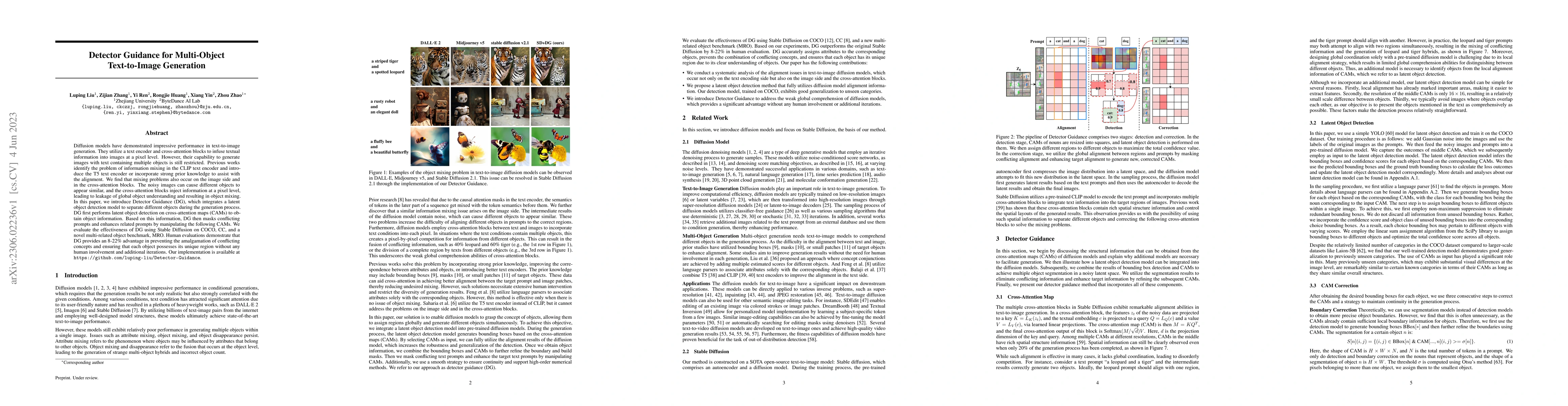 Thumbnail for Detector Guidance for Multi-Object Text-to-Image Generation
