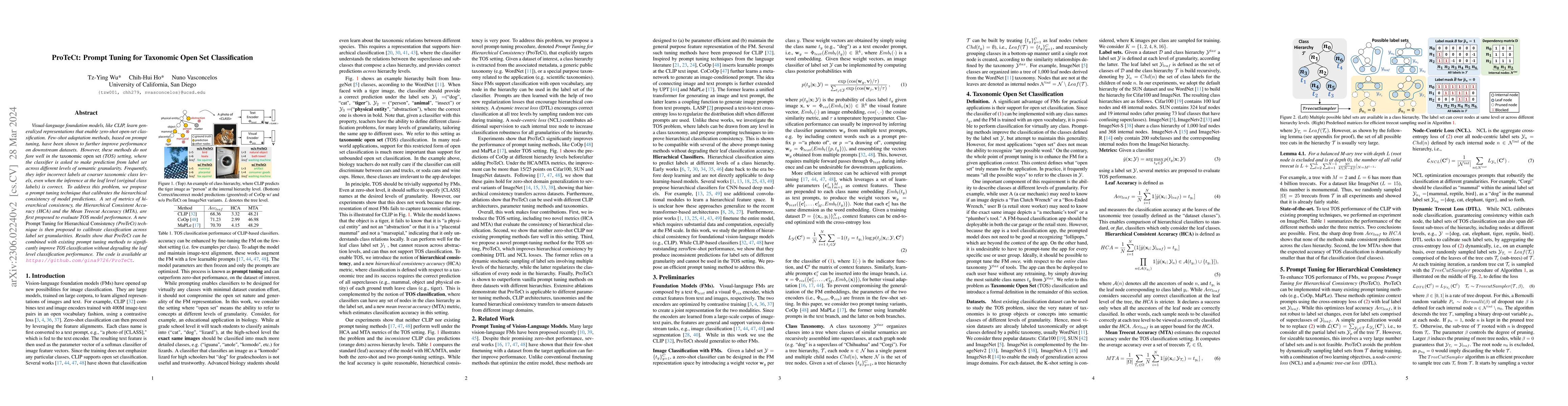 Thumbnail for ProTeCt: Prompt Tuning for Taxonomic Open Set Classification