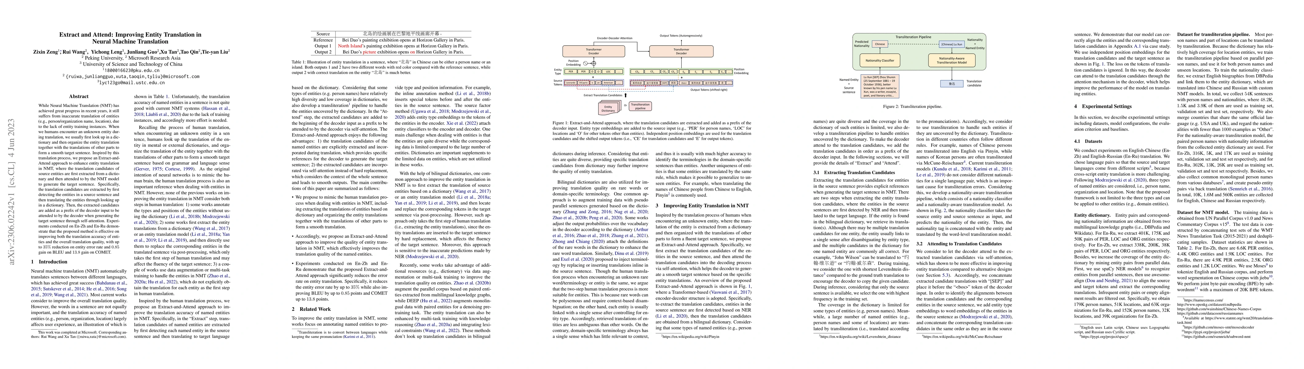 Thumbnail for Extract and Attend: Improving Entity Translation in Neural Machine
  Translation