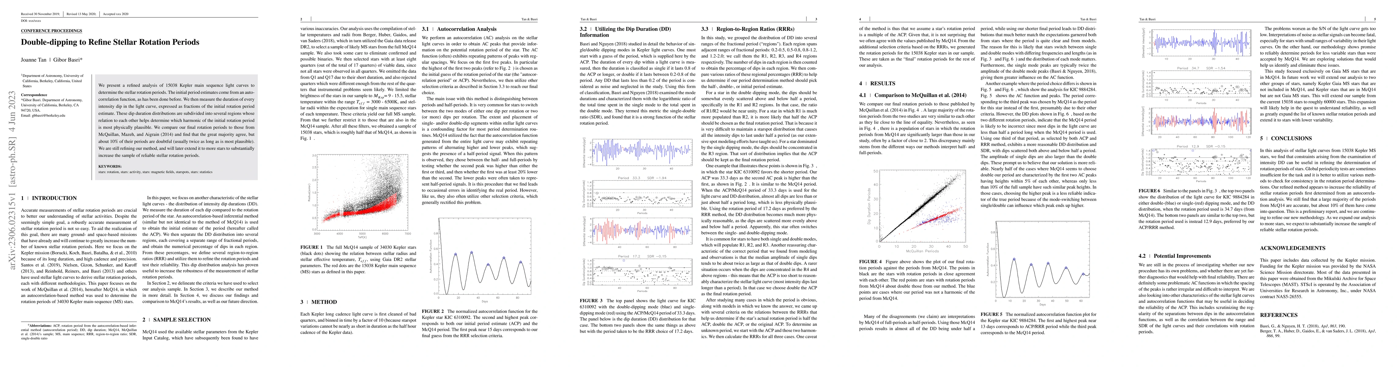 Thumbnail for Double-dipping to refine stellar rotation periods