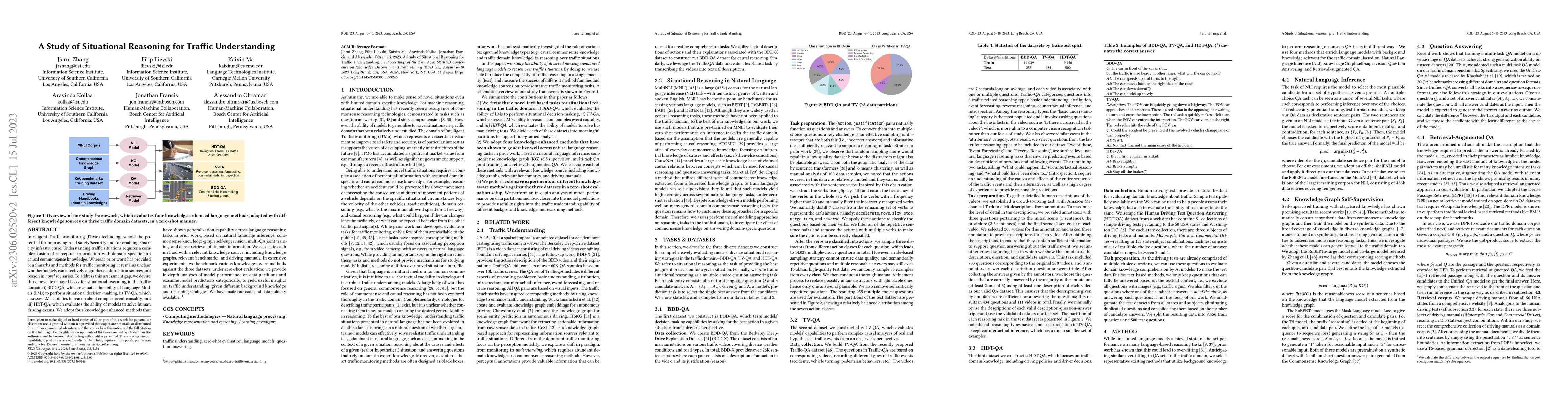 Thumbnail for A Study of Situational Reasoning for Traffic Understanding
